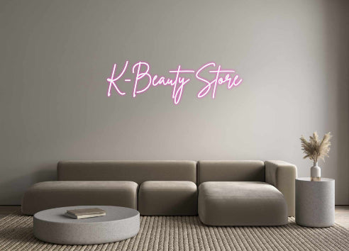 Custom Neon: K-Beauty Store