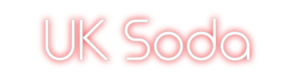 Custom Neon: UK Soda