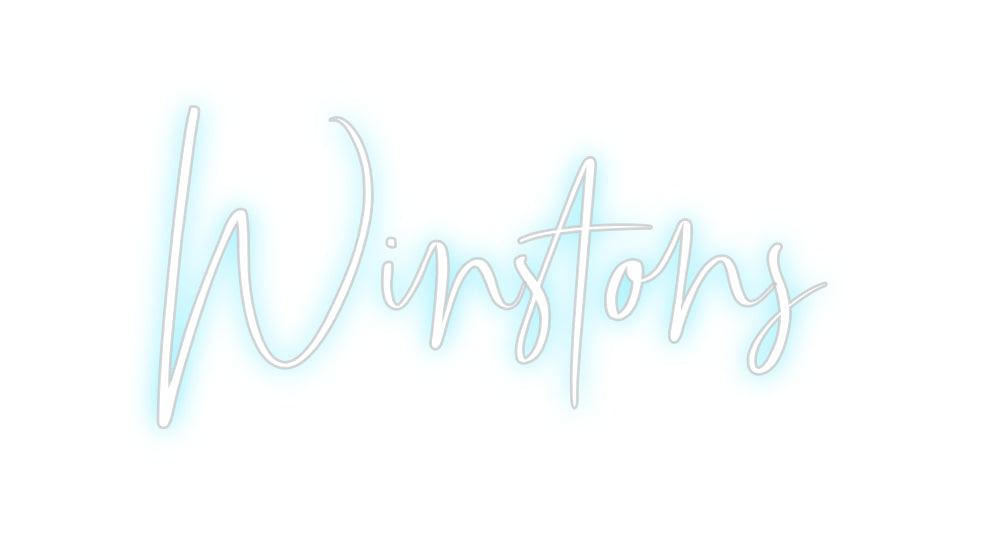 Custom Neon: Winstons