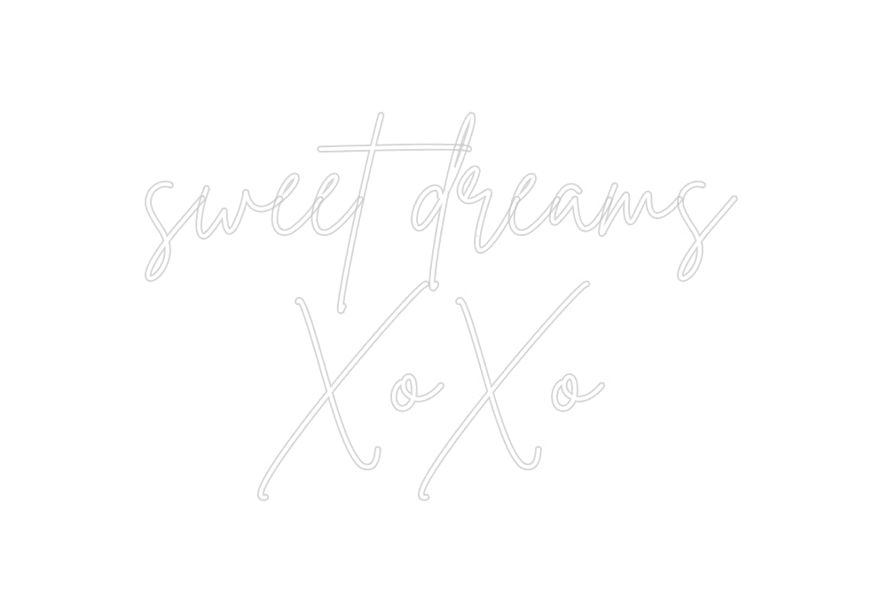 Custom Neon: sweet dreams ...