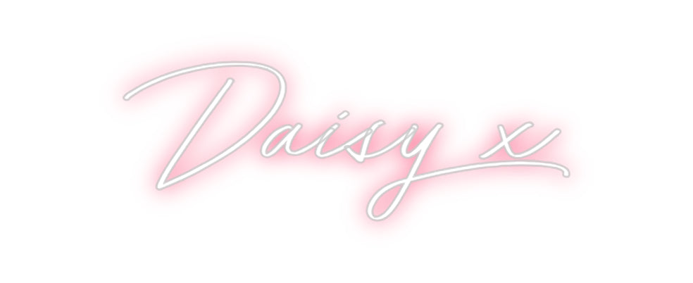 Custom Neon: Daisy x