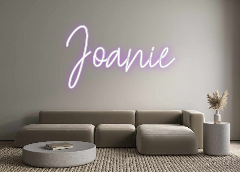 Custom Neon: Joanie