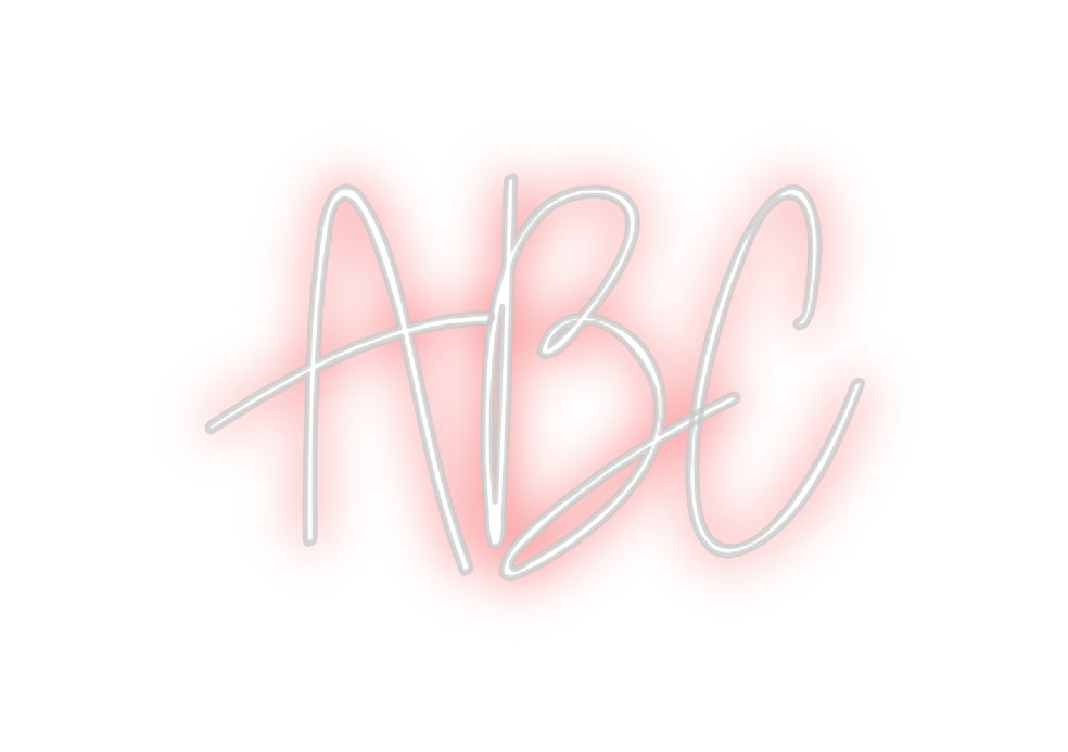 Custom Neon: ABC