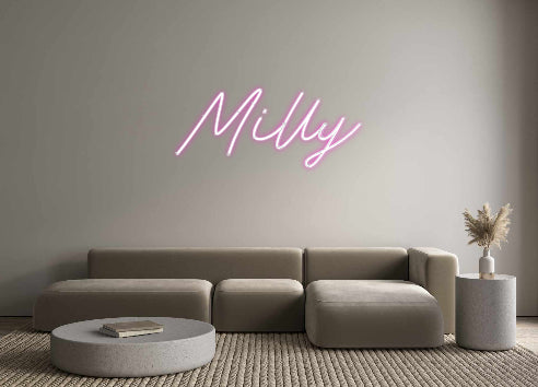 Custom Neon: Milly