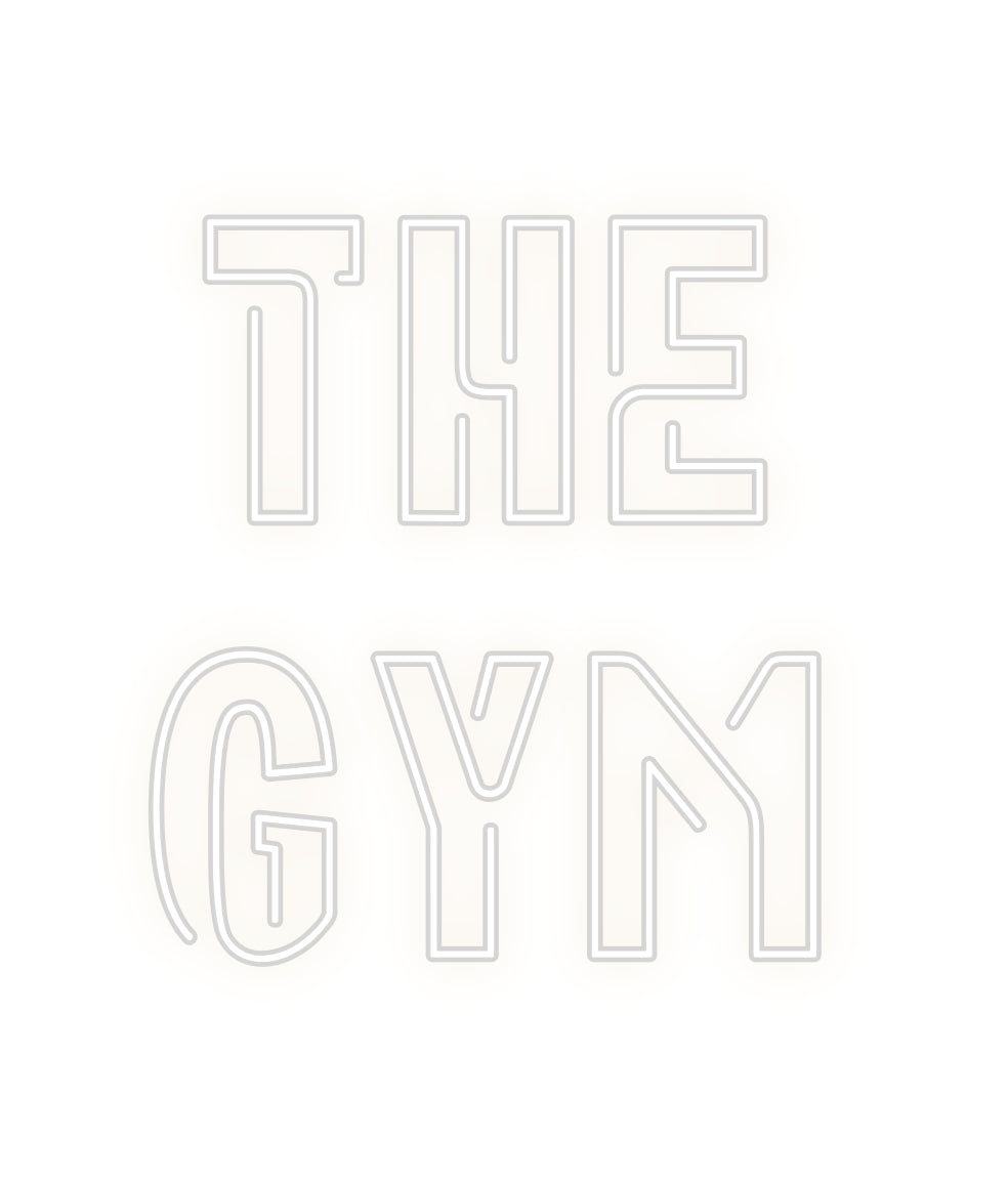 Custom Neon: The
Gym