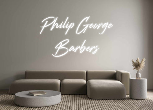 Custom Neon: Philip George...