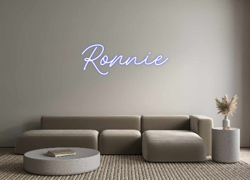 Custom Neon: Ronnie