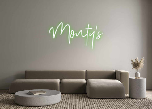 Custom Neon: Monty's