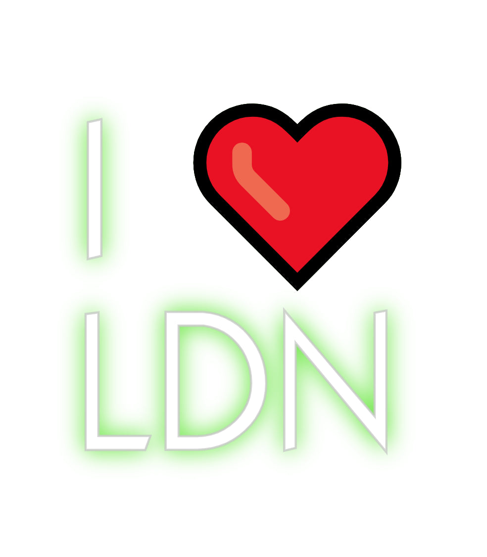 Custom Neon: I ❤️
LDN