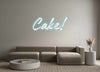 Custom Neon: Cake!