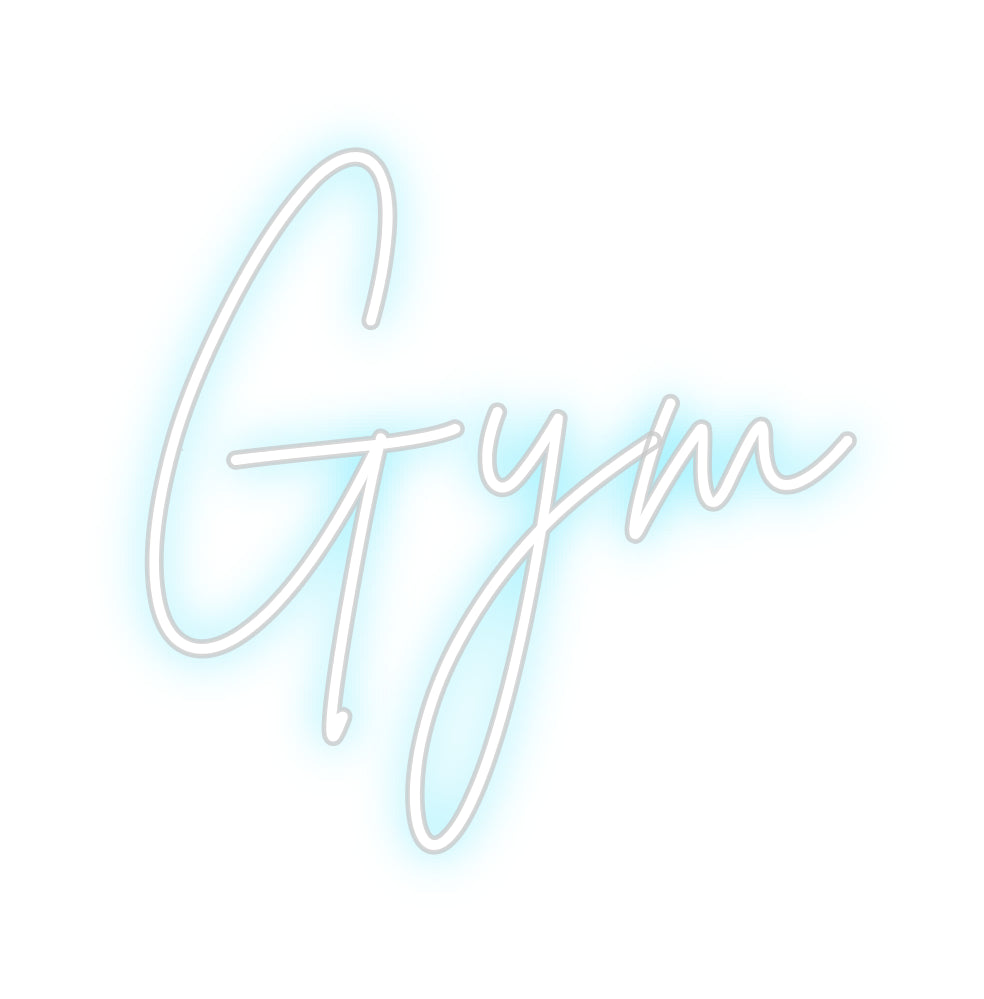 Custom Neon: Gym