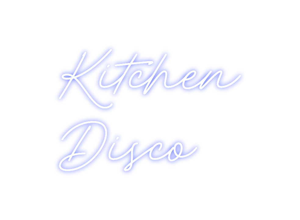 Custom Neon: Kitchen
Disco