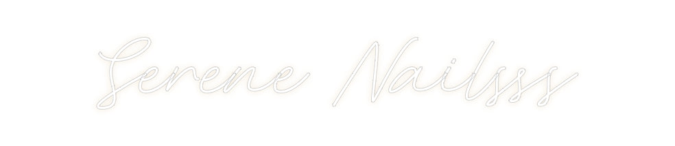 Custom Neon: Serene Nailsss