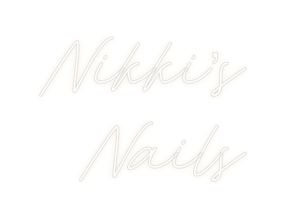 Custom Neon: Nikki’s
Nails