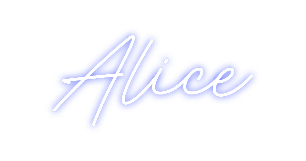 Custom Neon: Alice