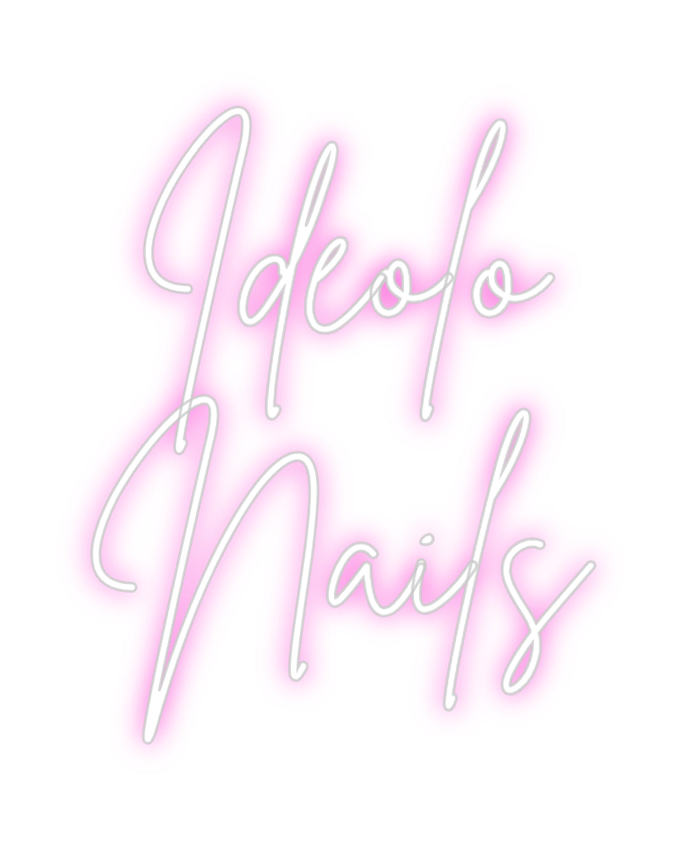 Custom Neon: Ideolo
Nails