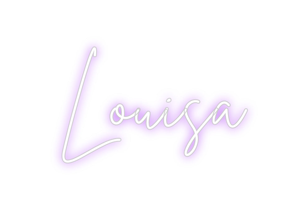 Custom Neon: Louisa