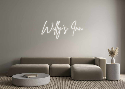 Custom Neon: Willy's Inn