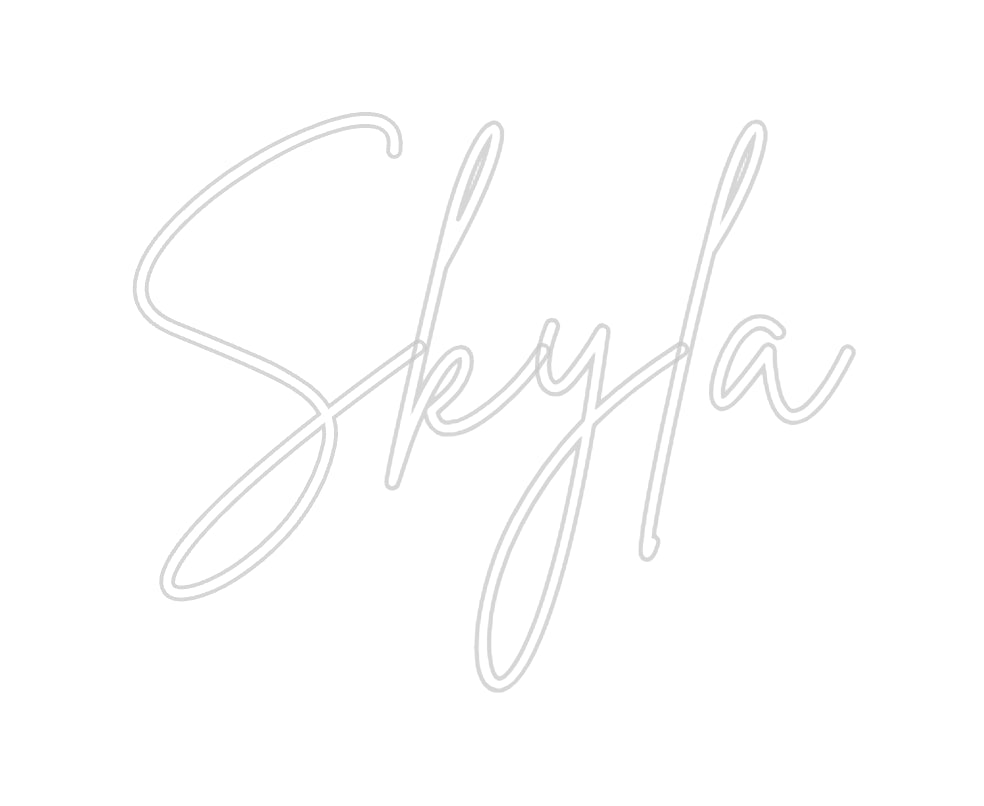 Custom Neon: Skyla