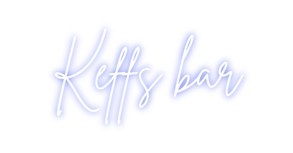 Custom Neon: Keffs bar