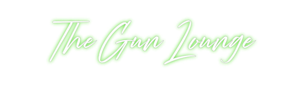 Custom Neon: The Gun Lounge