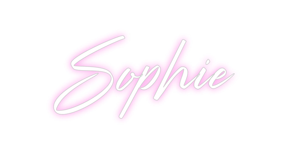 Custom Neon: Sophie