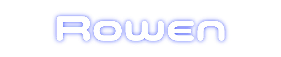 Custom Neon: Rowen