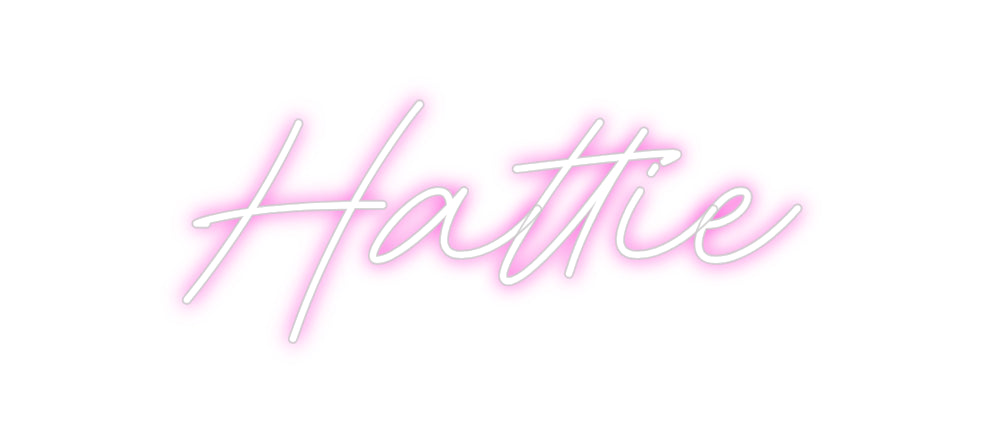 Custom Neon: Hattie