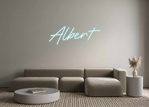 Custom Neon: Albert