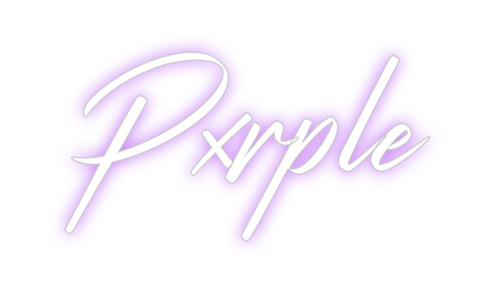 Custom Neon: Pxrple