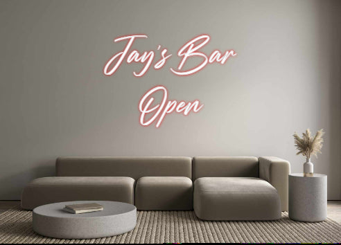 Custom Neon: Jay's Bar
 O...