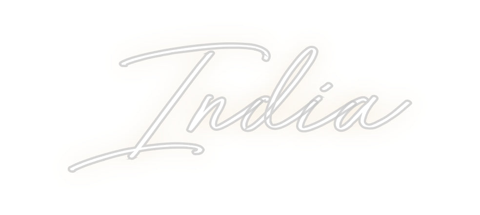 Custom Neon: India