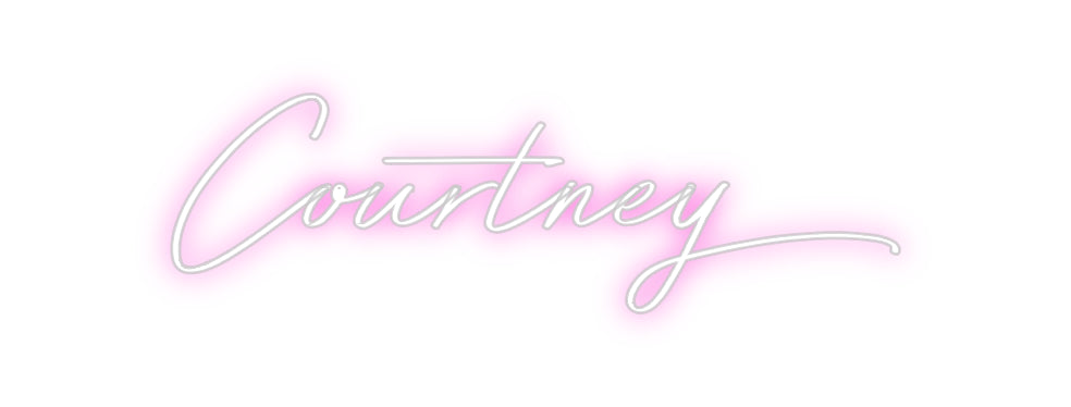 Custom Neon: Courtney