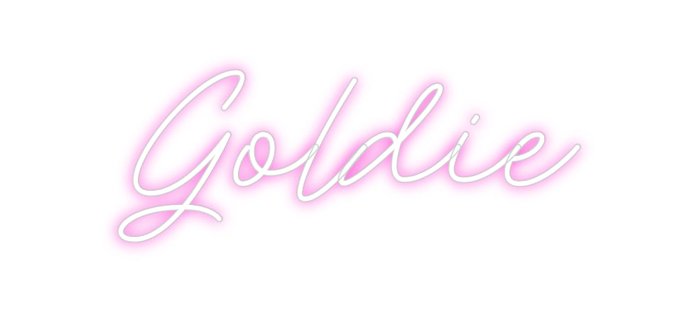 Custom Neon: Goldie