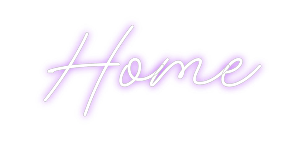 Custom Neon: Home