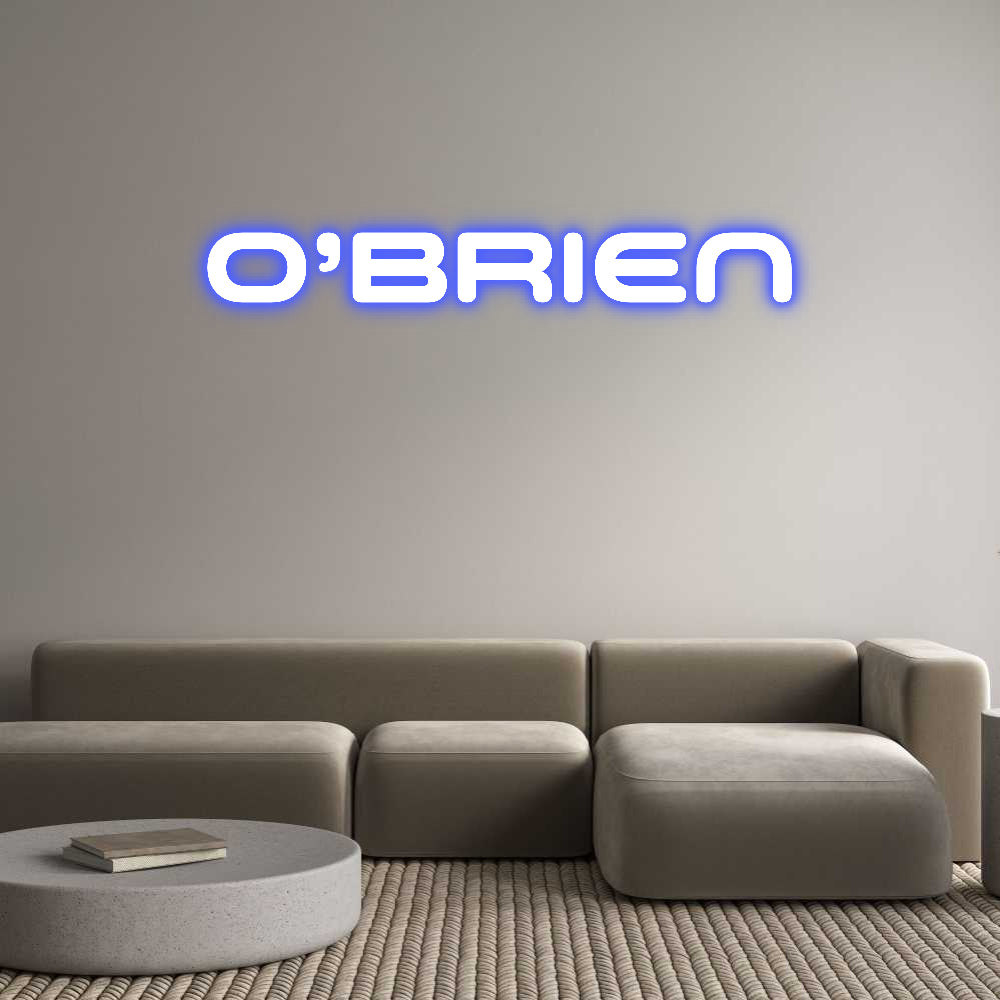 Custom Neon: O’BRIEN