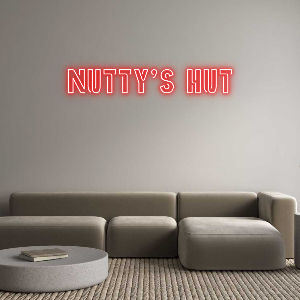 Custom Neon: Nutty's Hut