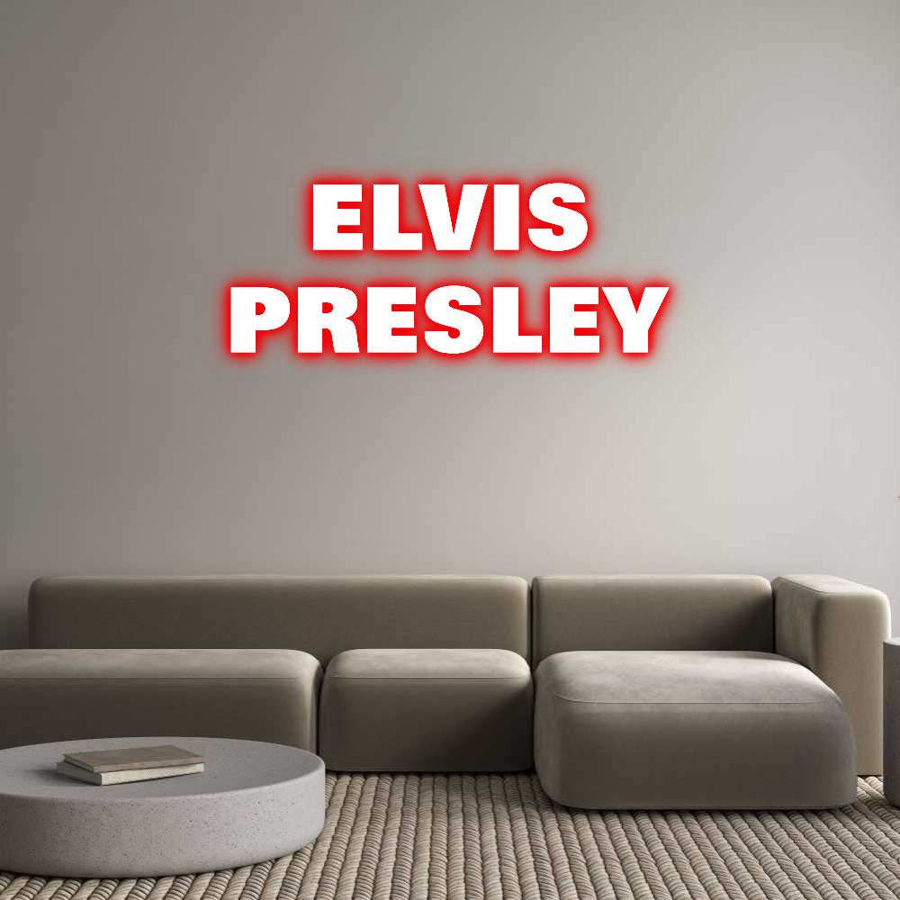 Custom Neon: ELVIS
PRESLEY