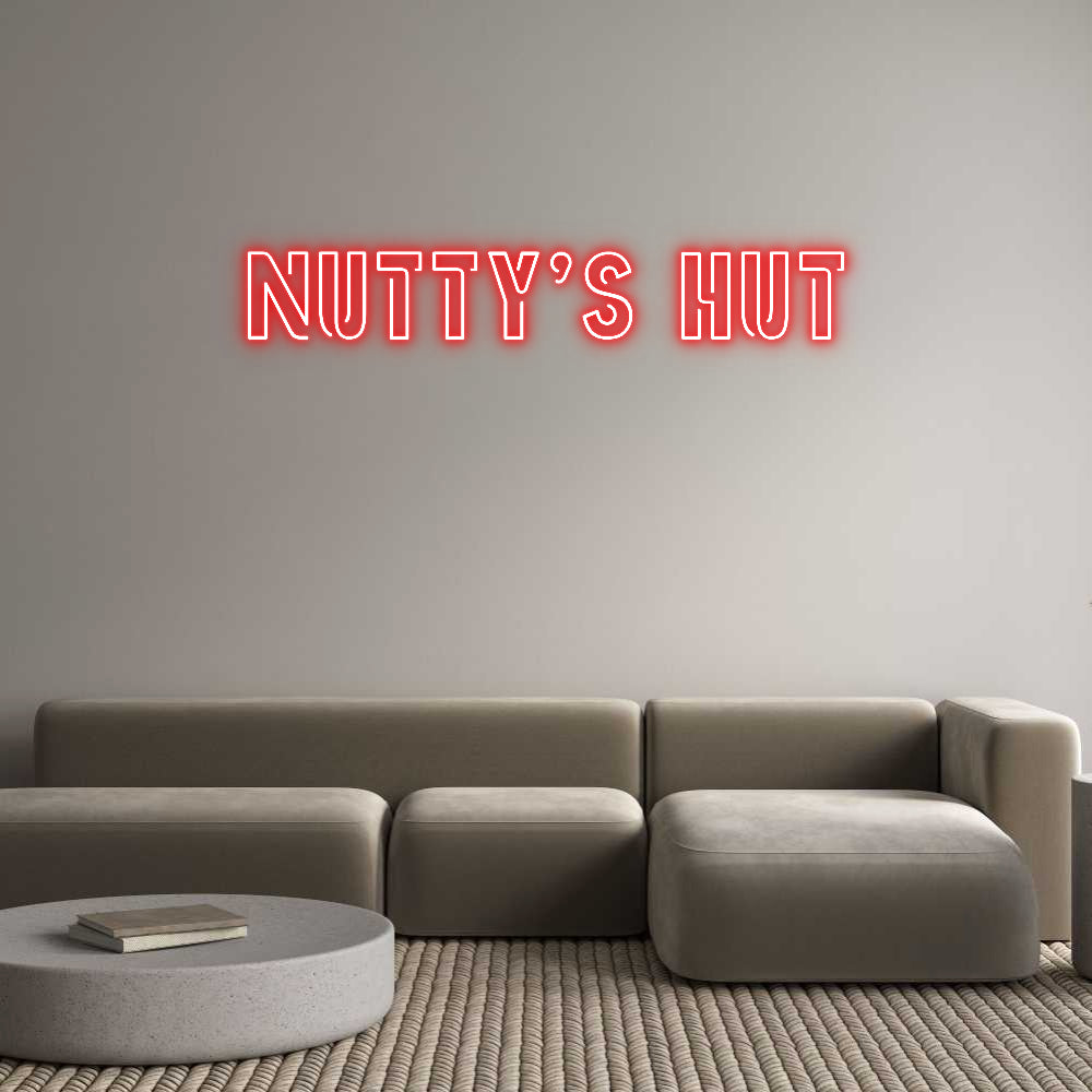 Custom Neon: Nutty's Hut