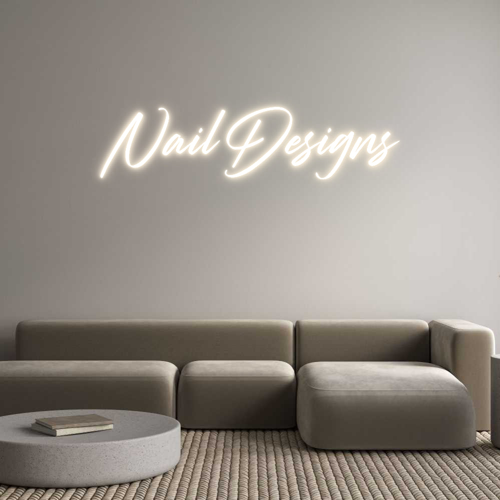 Custom Neon: Nail Designs