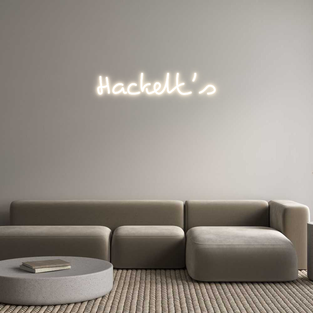 Custom Neon: Hackett’s