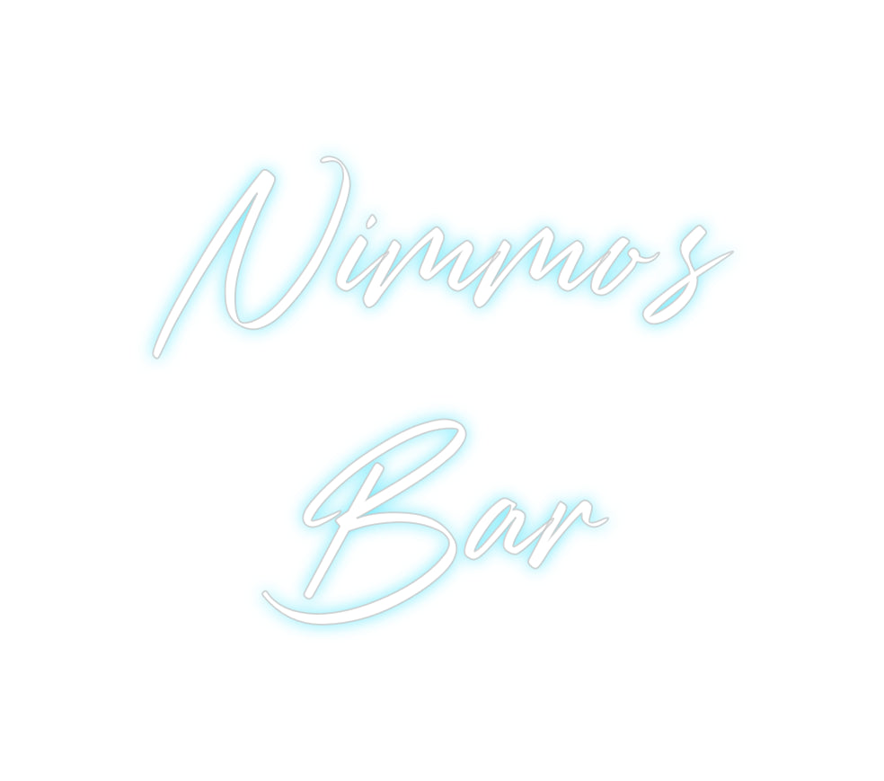 Custom Neon: Nimmo’s
Bar