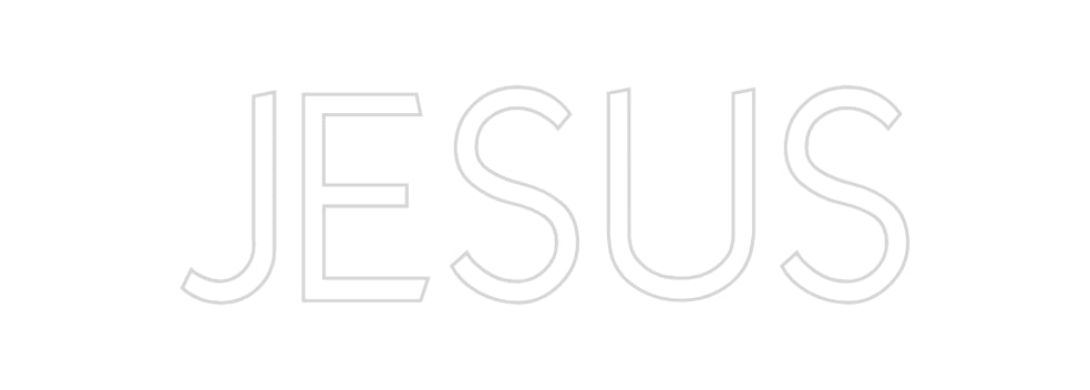 Custom Neon: JESUS