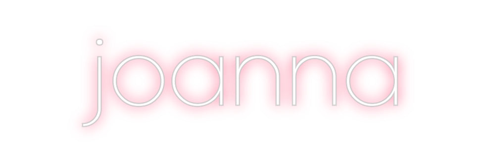 Custom Neon: joanna