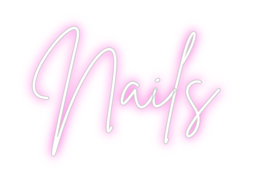 Custom Neon: Nails