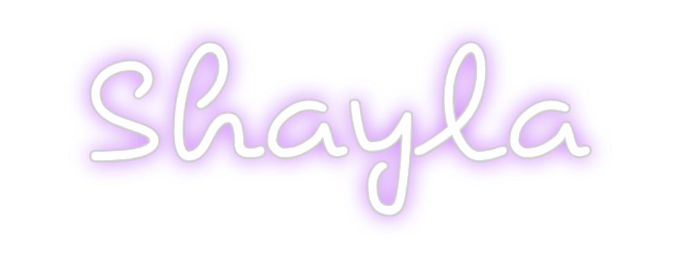 Custom Neon: Shayla