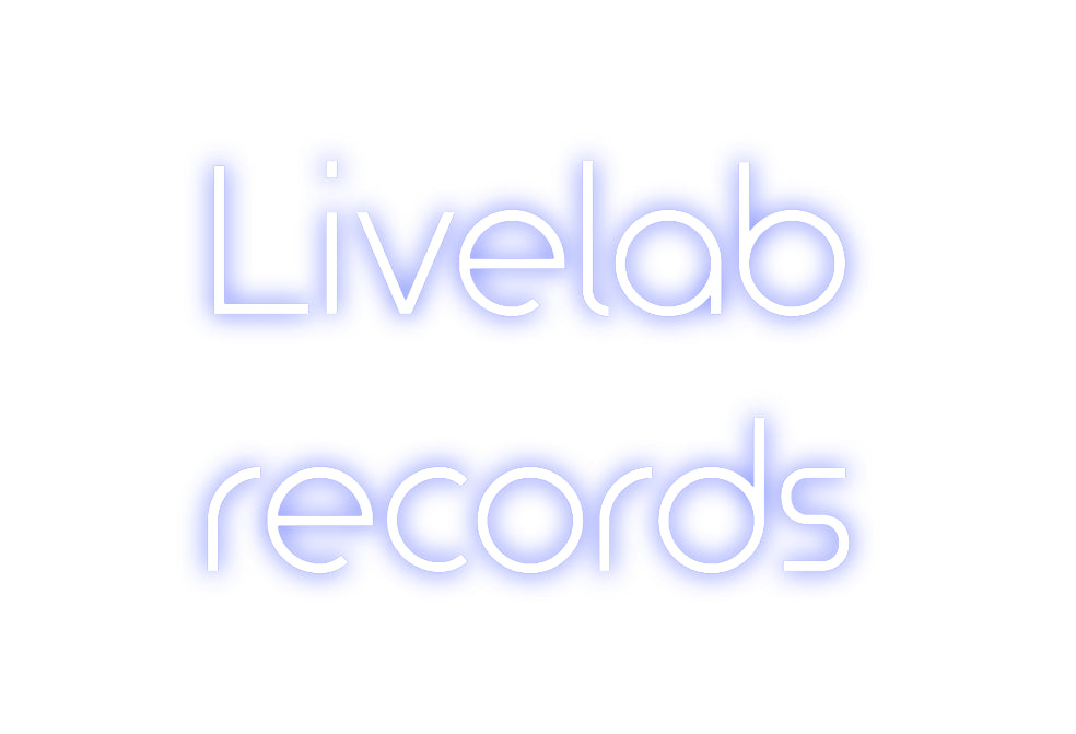 Custom Neon: Livelab
reco...