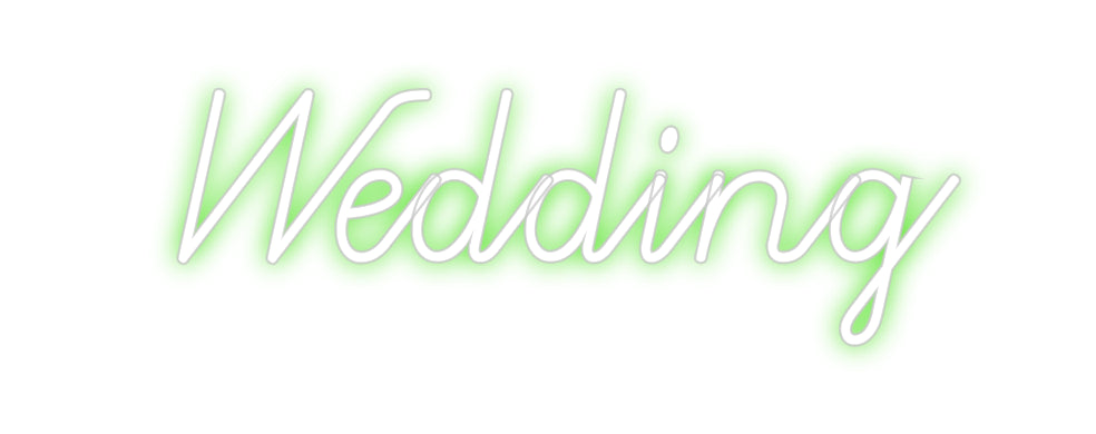 Custom Neon: Wedding