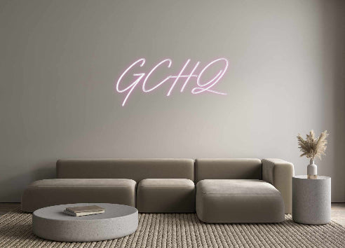 Custom Neon: GCHQ