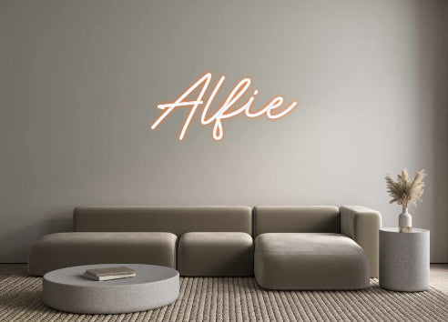 Custom Neon: Alfie